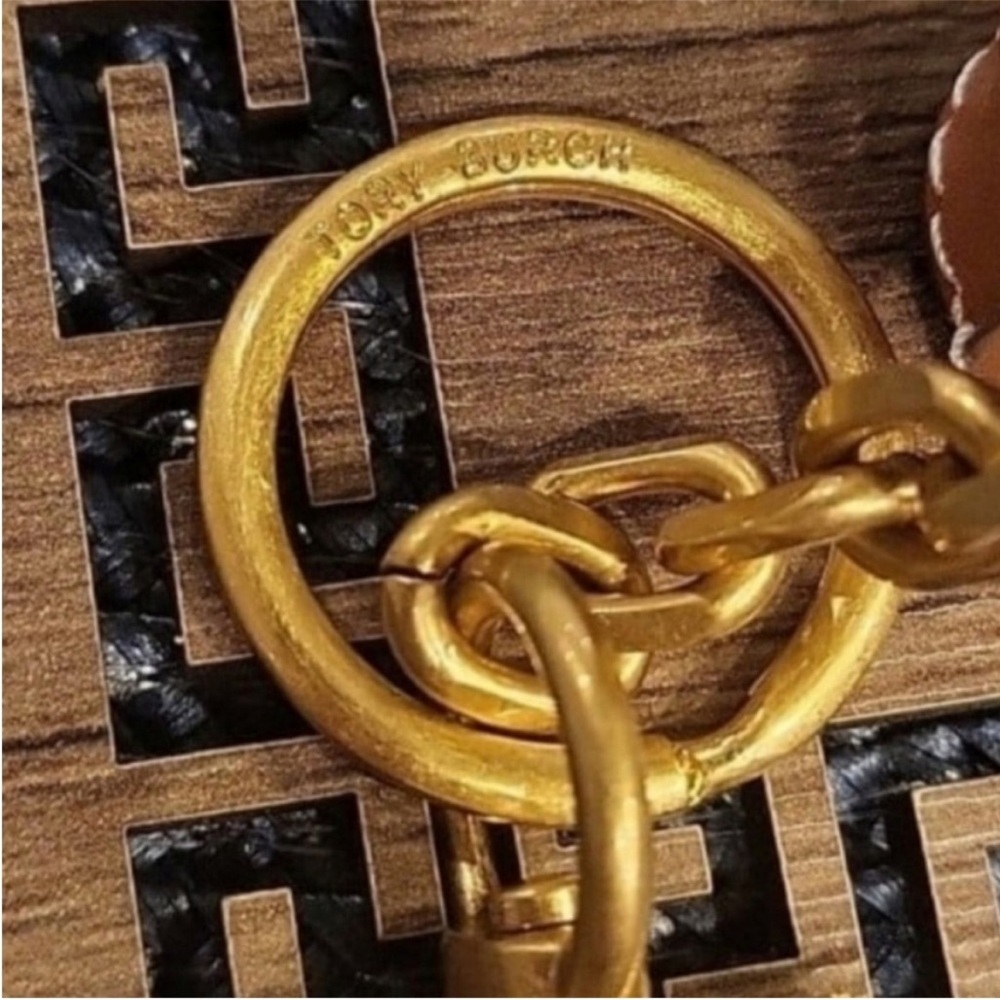 Tory Burch Yellow Floral Keychain - Picture 6 of 6
